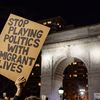 'It's Just So Stupid': NYers Pack Washington Square Park To Denounce Trump's Anti-Immigrant Orders